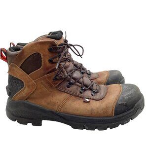 RED WING SHOES 12 CRV 6" Waterproof Aluminum Toe Safety Work Boots 2436 USA